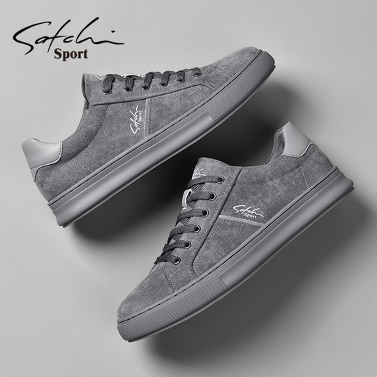 Satchi/Sachi Men's Shoes Genuine Autumn 2025 New Men's Casual Sneakers Trendy Versatile Handmade Cloth Shoes