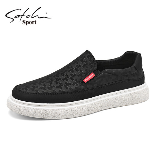 Satchi/Satchi Men's Shoes Autumn 2025 New Style Slip-On Canvas Shoes Sports Casual Sneakers