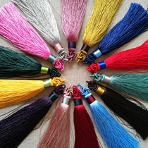 Handmade Mandala tassel ear DIY jewelry accessories fan bag hanging mobile phone key hanging