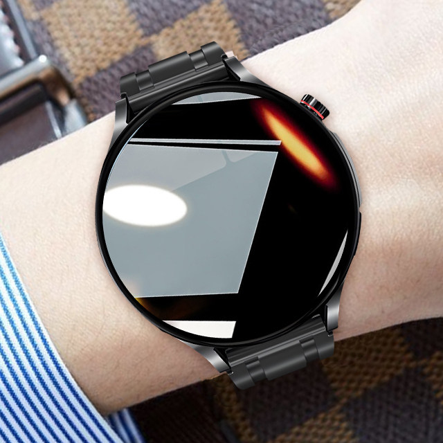 2025 New Model [Flagship Genuine Product] Large Screen Watch Gt5 Pro Huaqiangbei Sports Smartwatch Can Make and Receive Calls Multifunctional Nfc Bluetooth Bracelet for Men and Women Adult Heart Rate