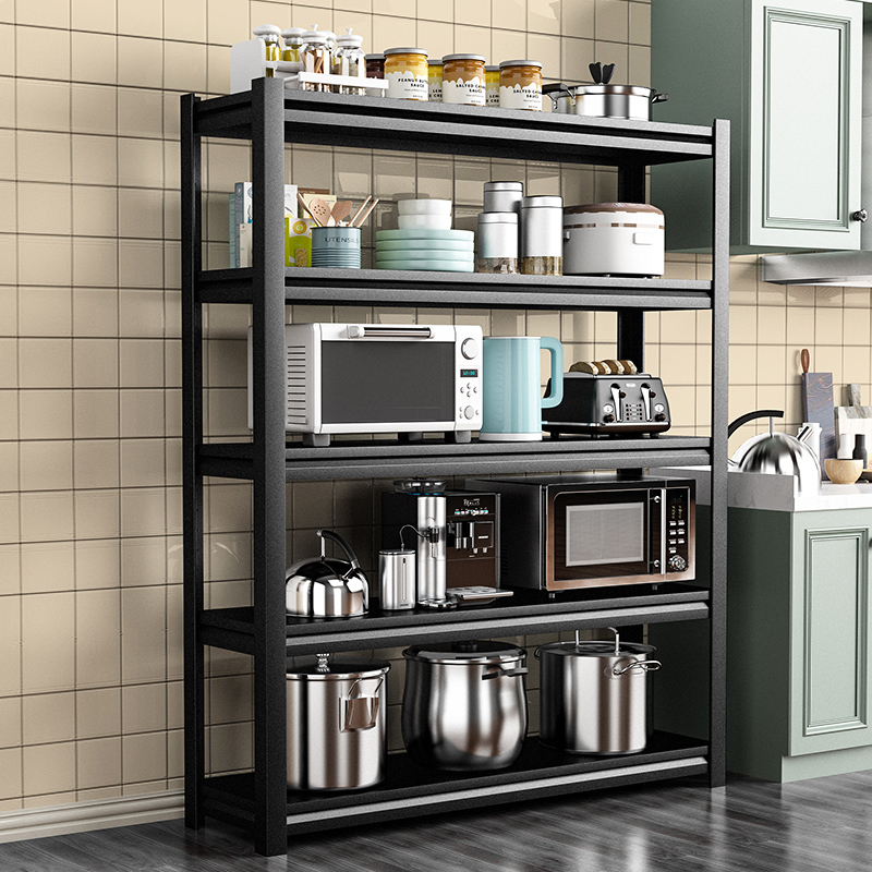 Kitchen household kitchen shelves landing multi-layer shelves storage holistic cabinet oven rack household finishing debris shelves