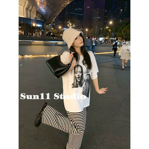 Штаны, приталенные дизайнерские тонкие леггинсы для отдыха, высокая талия, тренд сезона, свободный прямой крой