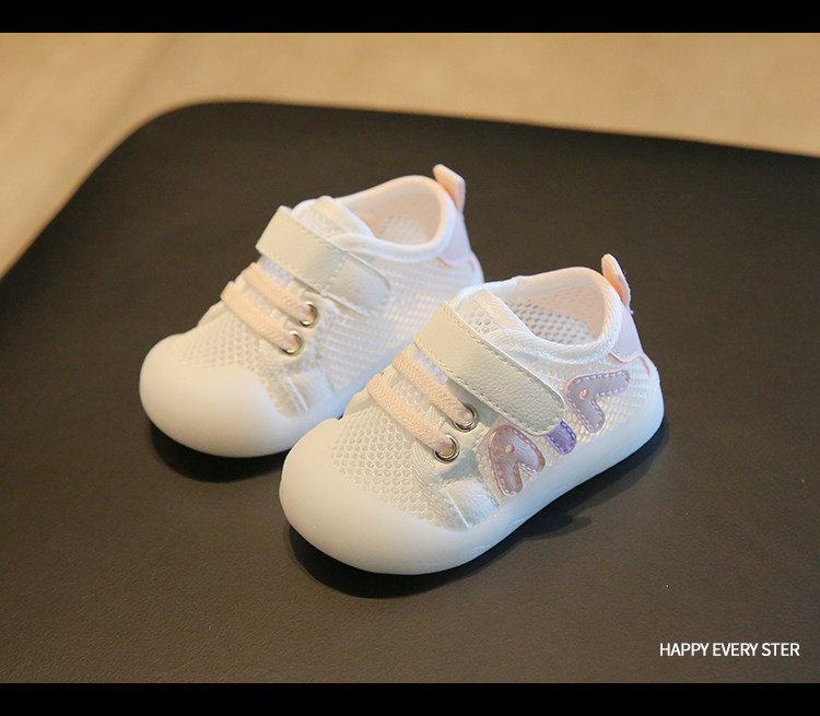 Little Baby Walking Shoes Spring and Autumn Season Sandals for Girls 6 Months Soft Sole Infant Shoes Boys Breathable Single Mesh Shoes 2 — 19