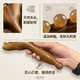 Wooden Horn-Shaped Small Pusher, Meridian Comb, Facial and Whole Body Massage Stick, Beauty Pusher Massage Tool