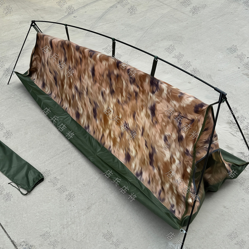 Shanbing Y7 Single-Person Tent Portable Outdoor Tent Foldable Camouflage Single-Layer Tent Summer Camping Equipment
