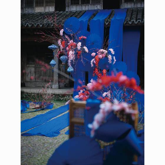 New Chinese-Style Decorative Oil-Paper Umbrella Craft Umbrella Installation Outdoor Waterproof National Style Display Backdrop Window Display Hanging Decoration