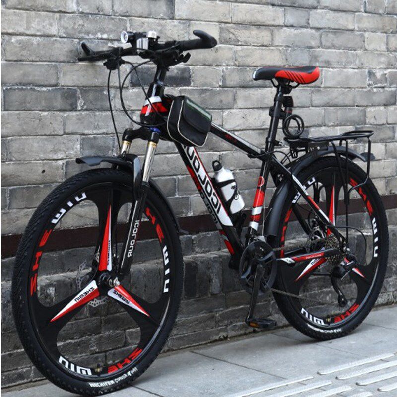 Children's bicycle boys, big children, students, girls, bicycles, disc brakes, shock absorption, 21 variable speed mountain bikes