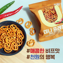 South Korea imported snacks GS25 convenience store limited friend Shi spicy crispy butterfly type spicy biscuits 65g