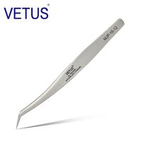 VETUS MJP series high precision stainless steel beauty tweezers MJP-16-12 gold plums 18 years new