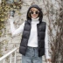 Áo vest cotton nữ mùa thu đông 2018 mới ngắn phiên bản Hàn Quốc của áo khoác cotton nữ áo khoác vest nữ rộng rãi - Áo vest áo vest nữ hàng hiệu Áo vest