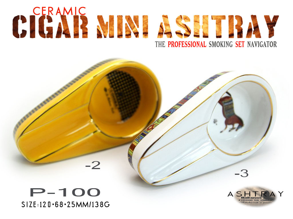 COHIBA High Higemon Miini Cigar Tobacco Ashtray Ceramic Cigarette Ash