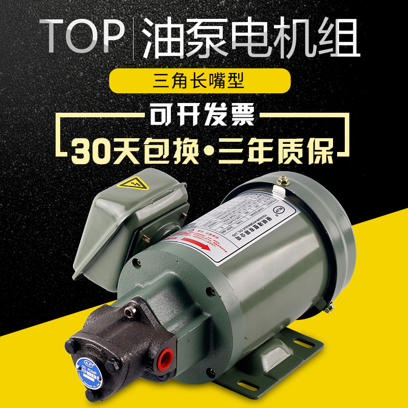 Top-12A triangular lubrication pump electric oil gear pump 380V