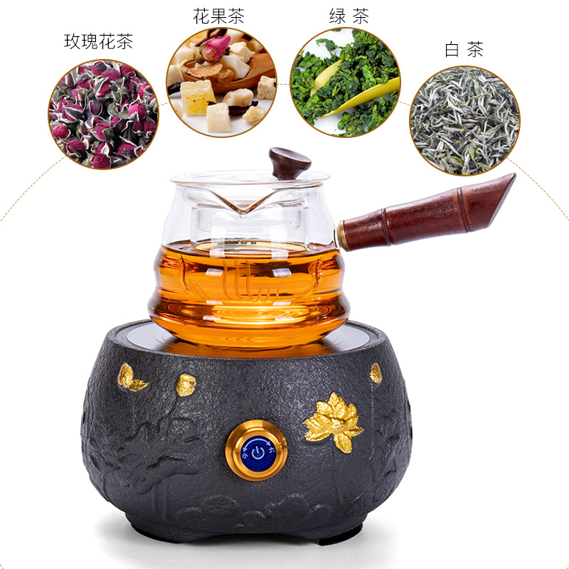 Small to boil tea mercifully tea machine household glass teapot TaoLu electric tea kettle black tea steam heating electricity