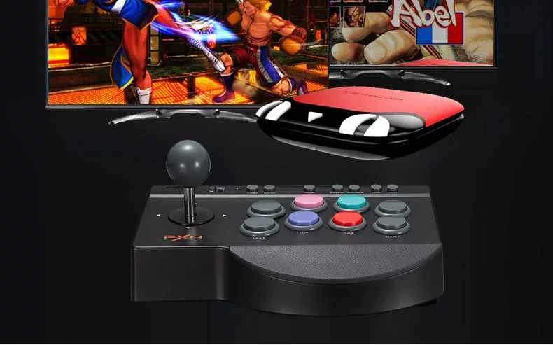 Lai Shida arcade cần điều khiển King 97 máy tính gia đình usb đôi trò chơi chiến đấu máy ps4 nắm đấm sắt 7 máy bay chiến đấu 5 hoàng đế định mệnh Android di động trò chơi TV rocker xbox một hoàng đế đấm bốc