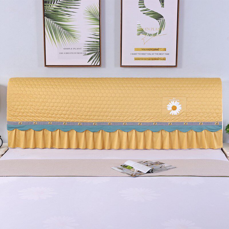 Bed cover all-inclusive soft bag simple modern ins dustproof Nordic style transformation universal bed back protective cover