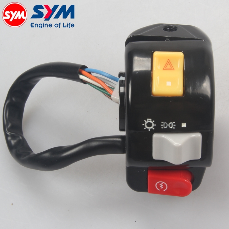 Sanyang XS125T-16C fiddle right handle switch start double flash living room light switch