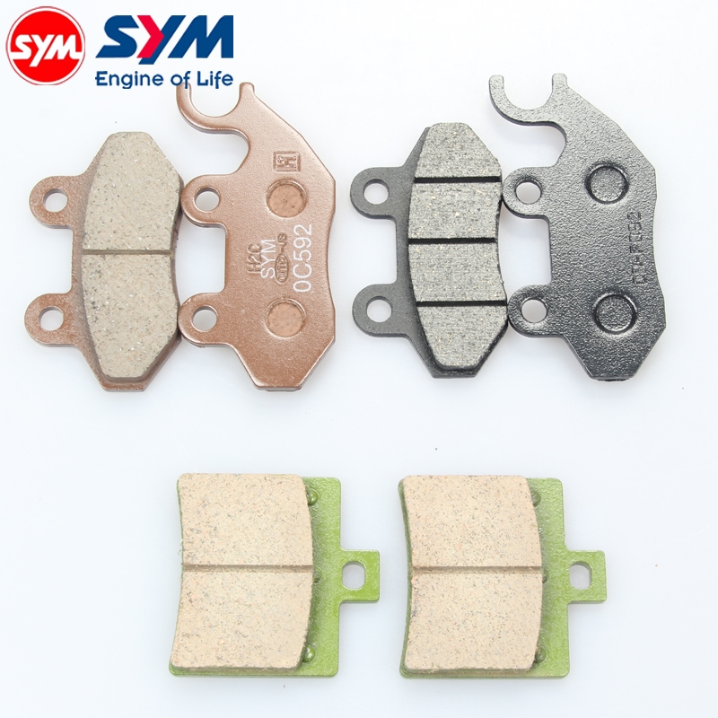 Sanyang DRG 158 imported Tamao small steel gun front and rear brake disc brake skin to make the pad