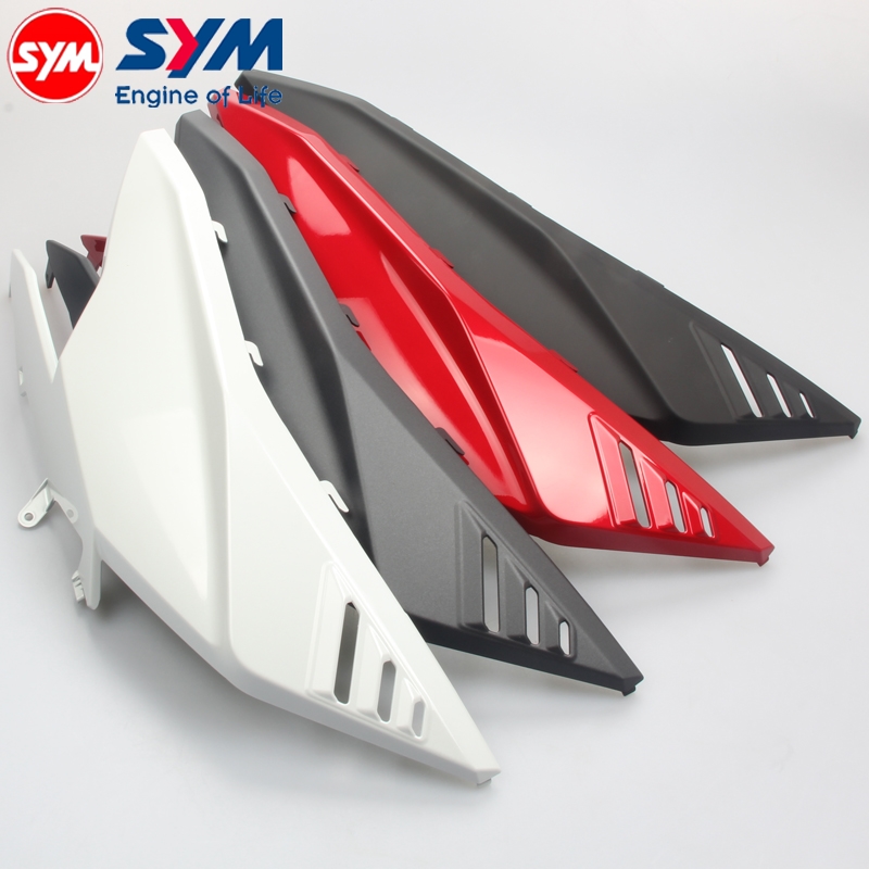 Three Yang Cruise 300 CRUISYM Right front cover guard bar right front panel red and white black grey original clothing Import
