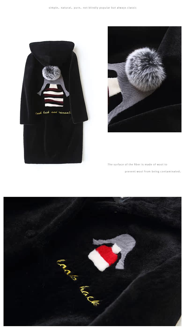 Manteau de fourrure femme - Ref 3174940 Image 14