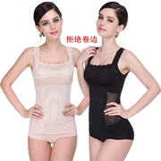 Mùa xuân và mùa hè tôn vinh cơ thể mỏng vest nữ bụng eo corset sau sinh phần mỏng cơ thể giảm béo không có dấu vết áo - Corset