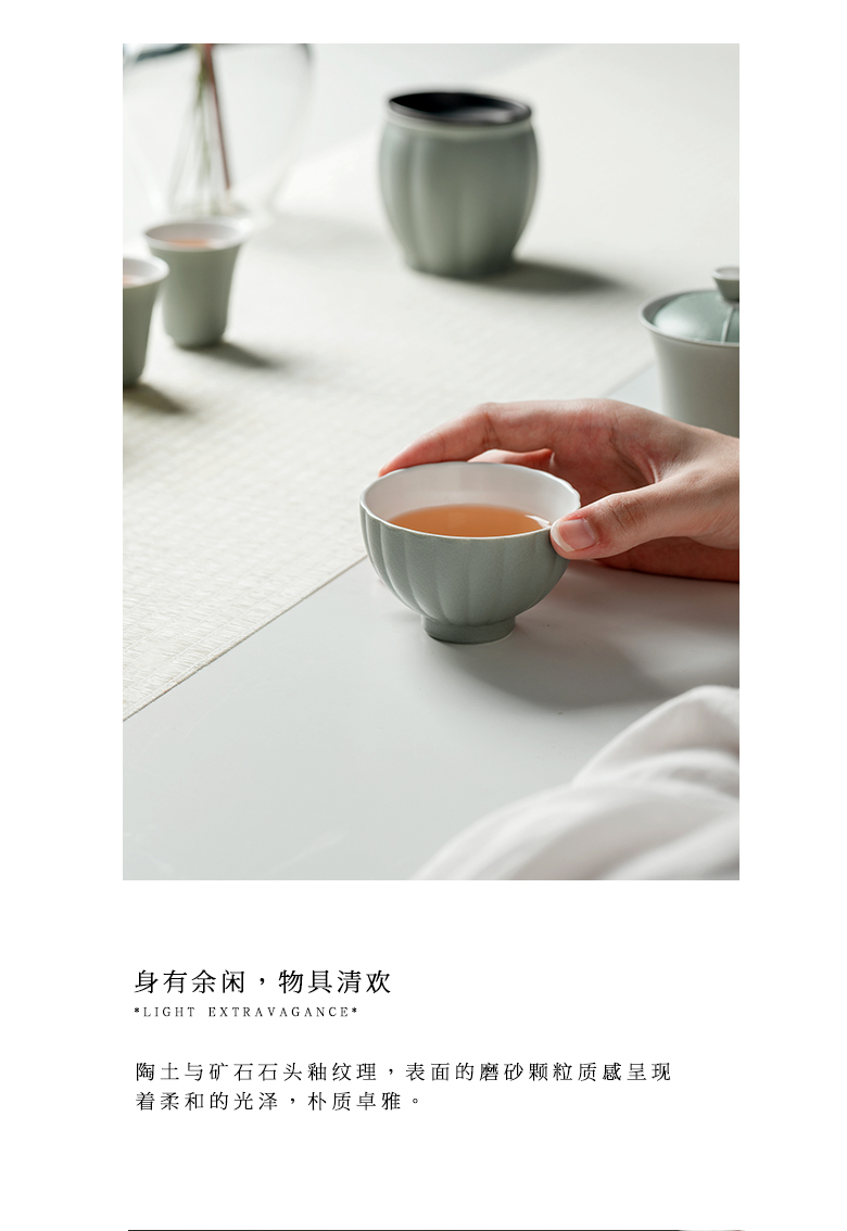 The Self - "appropriate content ceramic sample tea cup by petals small tea tea cups contracted and I tea set kung fu tea cups