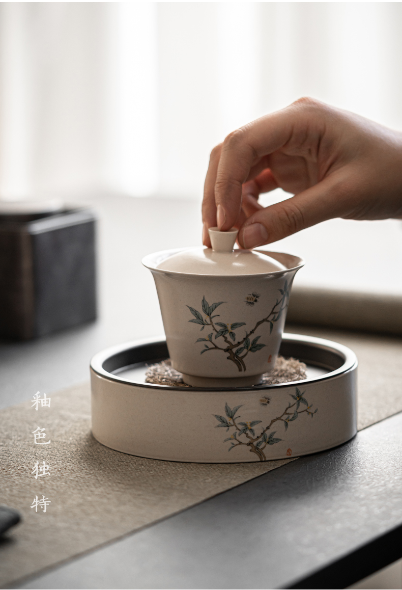 The Self - "appropriate content tureen single cup bowl restoring ancient ways of jingdezhen ceramic kung fu tea set is not hot tea