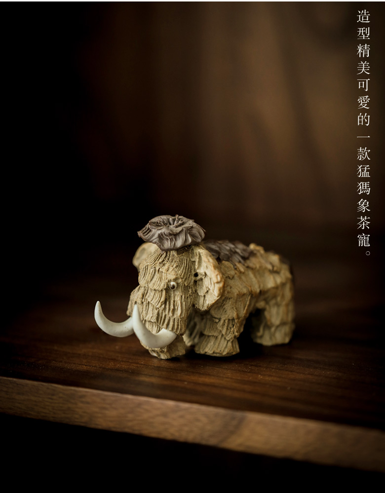 The Self - "familiar place appropriate content ceramic tea to keep pure manual creative zen tea tea pet animals tea accessories