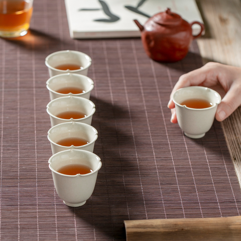 The Self - "appropriate physical plant ash manual sample tea cup sunflower cup tea cups kung fu tea jingdezhen Japanese