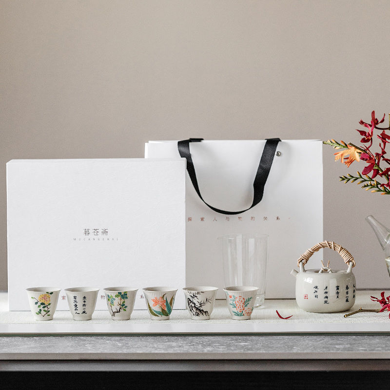 The Self - "appropriate content of jingdezhen sample tea cup hand - made ceramic mashup restoring ancient ways single cup small cups kunfu tea tea cups