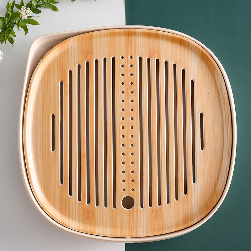 The Self - "appropriate content kung fu tea set suit household kunfu tea tea of a complete set of ceramic teapot tea tray storage contracted