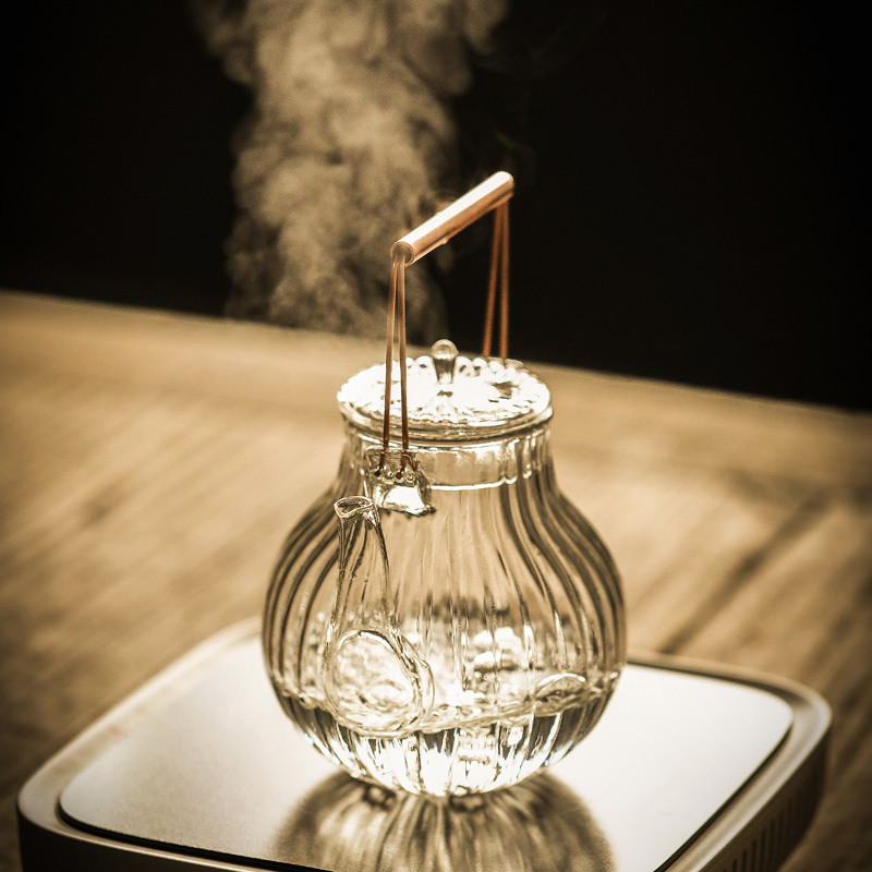 The Heat - resistant glass tea pot boiling tea stove glass tea pot of household electricity TaoLu teapot suit to boil tea