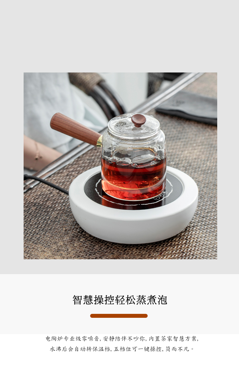 The Self - "appropriate content side boil boiling kettle electric TaoLu tea tea glass web celebrity home small white tea pu - erh tea