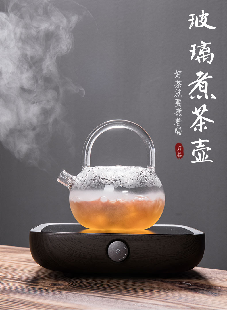 Treasure minister 's glass ceramic the boiled tea, the electric TaoLu heat kettle black pottery cooking household utensils suits for the teapot