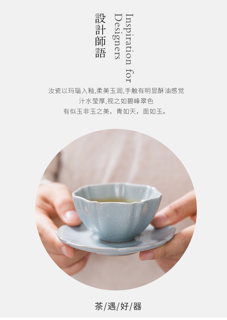 Ceramic tea set suit small household set your up kung fu tea set contracted three just tureen tea cups of a complete set of the teapot