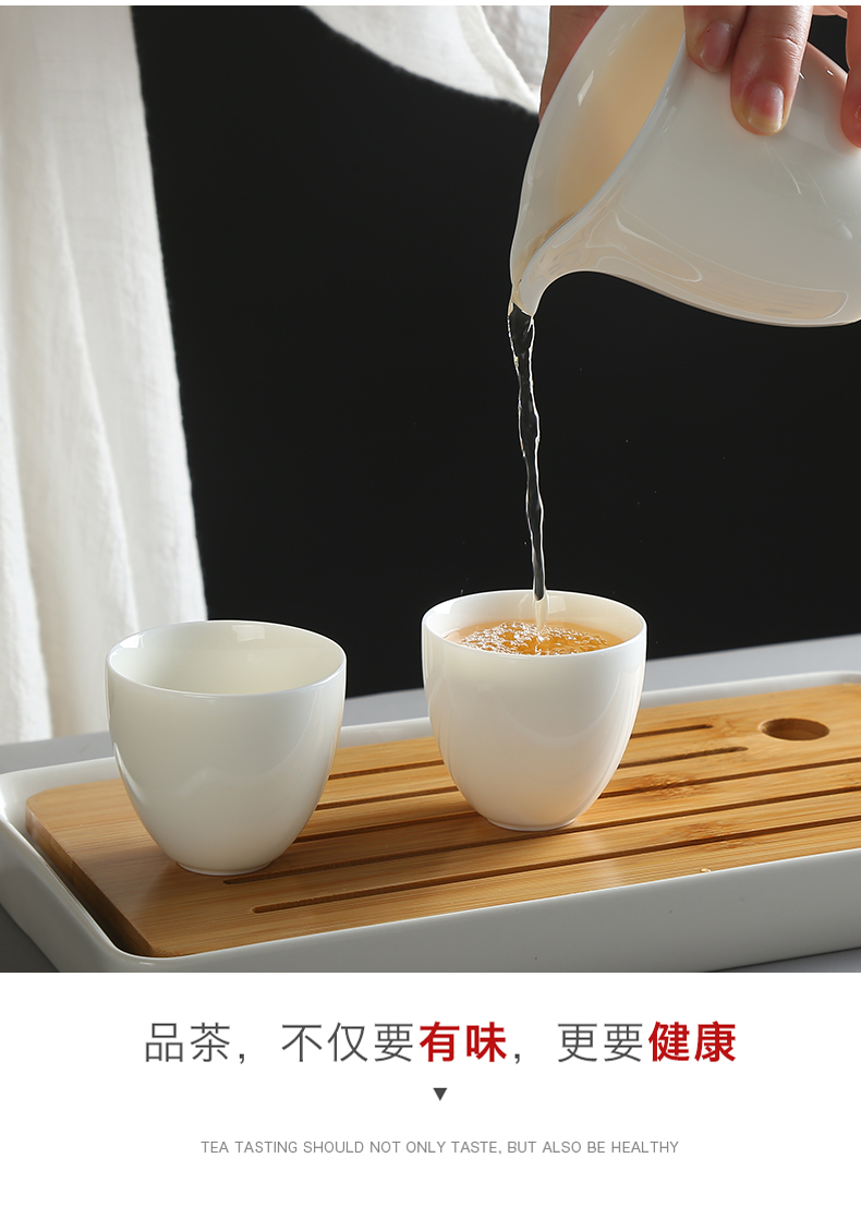 Ceramic cups kung fu hat to single CPU master cup tea cups of blue and white porcelain tea set home tea bowl