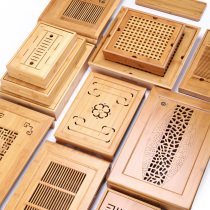 Nian Cheng bamboo tea tray simple household small water storage Tea Sea tray bamboo living room drainage large bamboo tea table tray