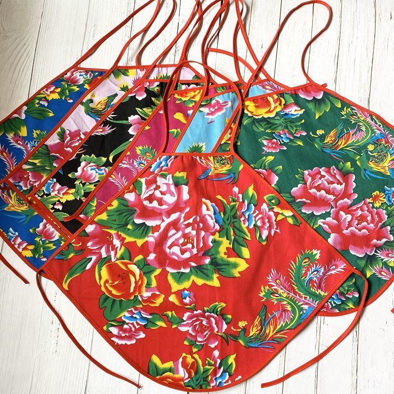 Northeast Dahua Adult Dudou National Wind Yangko Two People's New Year's Party Doudou Festive Funny Costumes for Men and Women