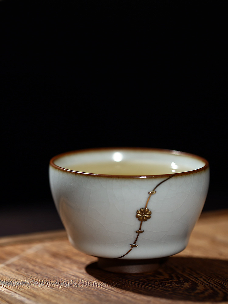 Jingdezhen 11.11 pre - sale 】 【 ru up market metrix who nail sample tea cup cup single CPU curium kung fu tea set a single hand