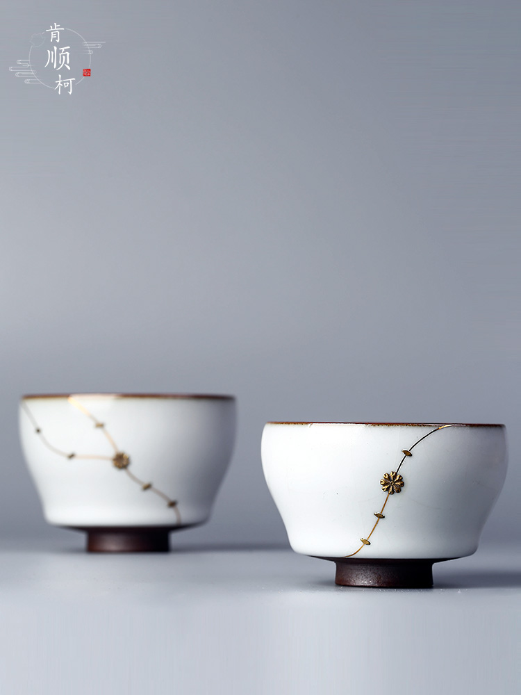 Your up kongfu master sample tea cup cup single cup large checking high - end jingdezhen curium tea cups getting out