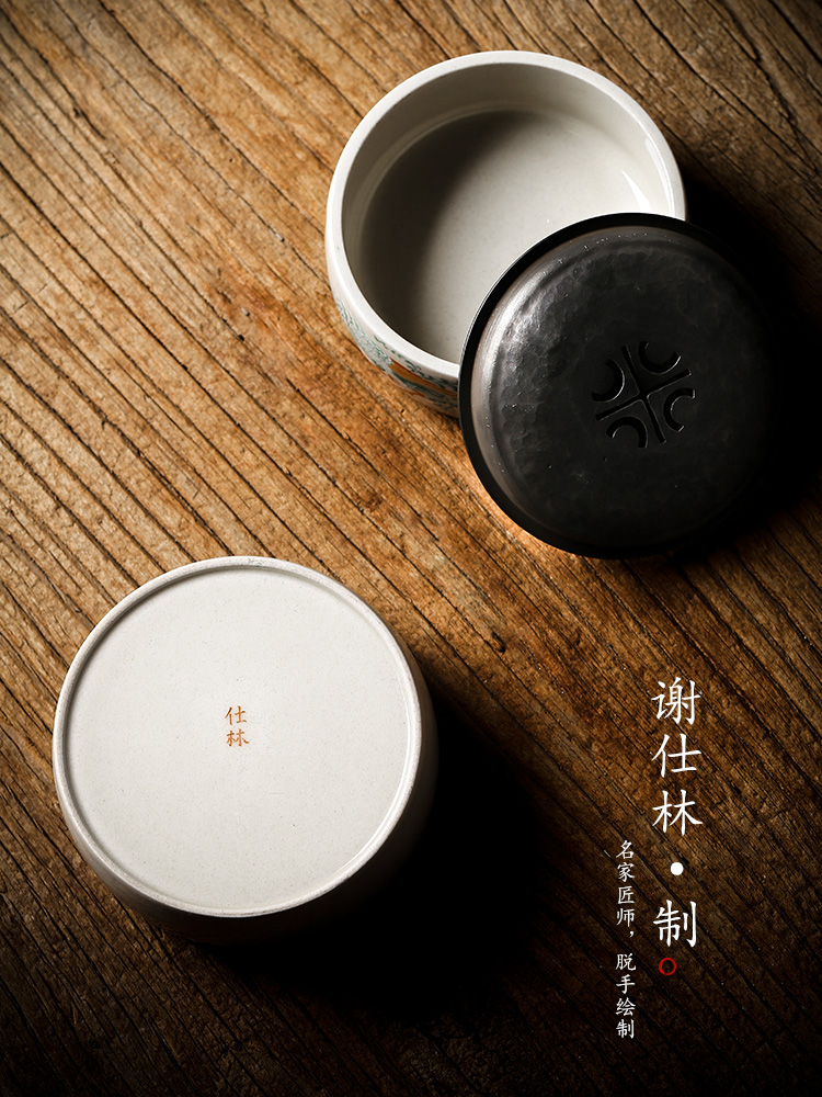 Pure manual plant ash glaze small pot of dry socket sets jingdezhen hand - made tea on high - end a pot of water as washed