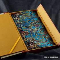 Sichuan Shu brocade silk scarf Chinese style Shu embroidery crafts gifts for foreigners