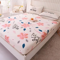 Hengyuan Xiangxiang thickening pure cotton grinding bed single-piece bed cover for autumn and winter all-cotton Simmons Matthew Protection Case
