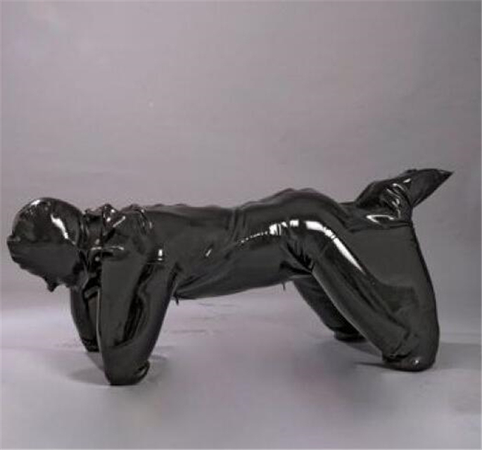 Lycra Dog Clothing Full-Body Tight-Fitting Suit Sleeping Bag Dog Posture Training Restraint Bodysuit Dog-Shaped Props Training Suit