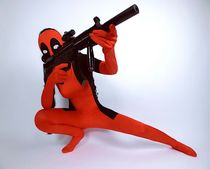 cosplay Deadpool female Avengers Deadpool tight clothes 3D printed Halloween costumes