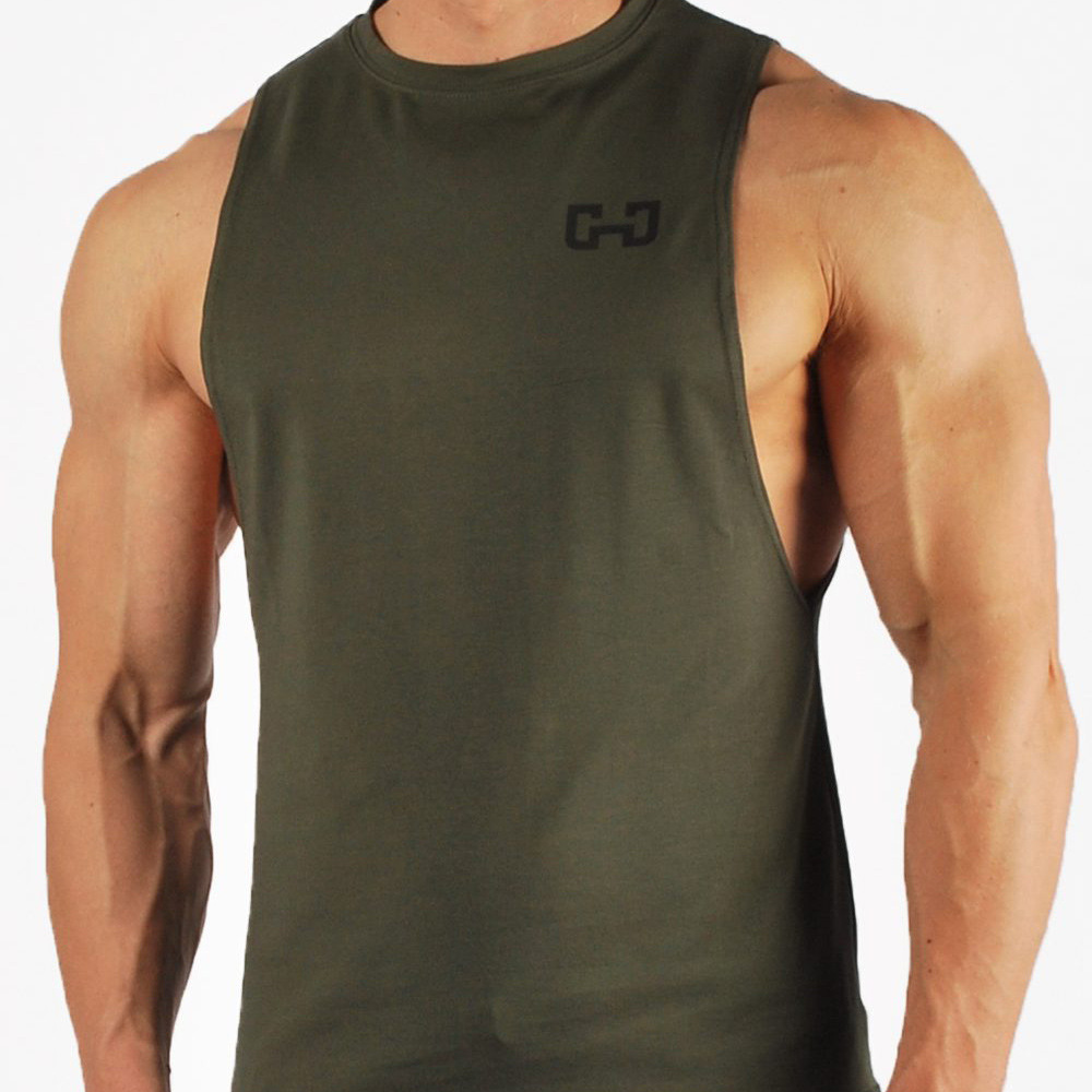 anh tập thể dục cơ bắp chạy tay T-shirt thở áo khoác không tay huấn luyện thể thao nam vest cơ thể xây dựng chuyên nghiệp