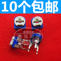 Induction cooker blue and white adjustable horizontal 500R 501 blue white adjustable resistance adjustable potentiometer 10