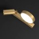 Light Luxury Wall Lamp, Modern and Simple, Designer Style for Living Room and Bedroom, All-Copper Creative Art Bedside Lamp