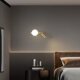 Light Luxury Wall Lamp, Modern and Simple, Designer Style for Living Room and Bedroom, All-Copper Creative Art Bedside Lamp