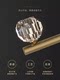 All-Copper Dining Room Chandelier, Light Luxury Lighting, Modern Minimalist Dining Table Island Lamp, Nordic Minimalist Long Crystal Lamp