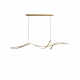 All-Copper Creative Modern Minimalist Restaurant Chandelier Designer Personalized Dining Table Lamp Bar Counter Italian Minimalist Dining Room Lamp